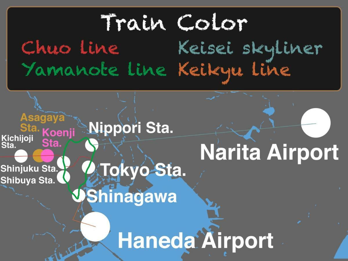 Top Edge Hostel Koenji Τόκιο Εξωτερικό φωτογραφία